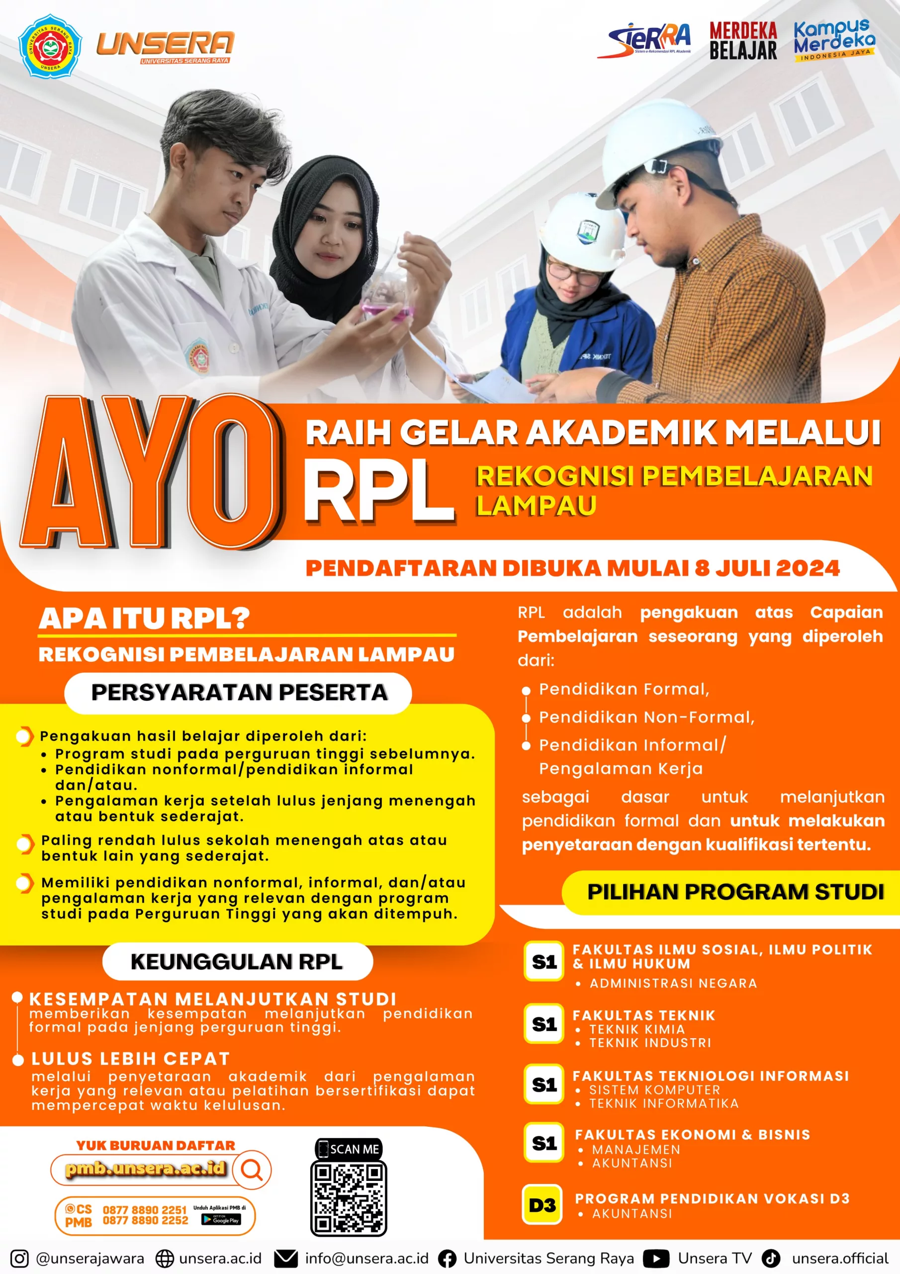 program rpl unsera