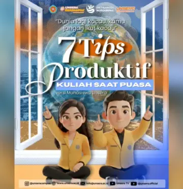 7 Tips Tetap Produktif Kuliah di Bulan Puasa bagi Mahasiswa UNSERA