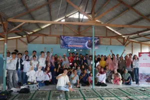 Sukses Menyelenggarakan Kelas Literasi Kreatif, KKM 08 UNSERA Gandeng UPT Perpustakaan dan Kimichigo Bangun Budaya Literasi Anak